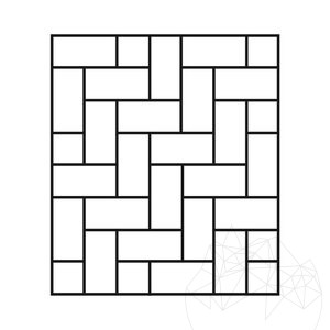 Trawertyn Classic Cross Cut Antiqued, 15,2 x 30,5 x 3 cm - Economy