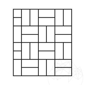 Trawertyn Striato Beige Mat, 61 x 30,5 x 1,2 cm