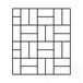 Slate Multicoloured Noisette Natur, 60 x 30 x 1 cm