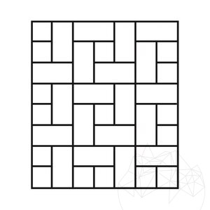 Travertine Classic PREMIUM Cross Cut Mat, 40,6 x 20,3 x 1,2 cm