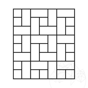 Trawertyn Silver Cross Cut Mat, 61 x 30,5 x 1,2 cm