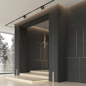 Black Crystal Velvet Design 2CM