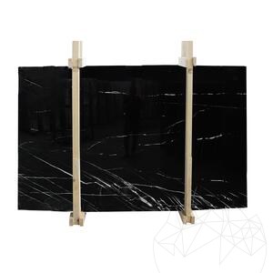 Alexander Black Polisata Marble Slab, 2 cm