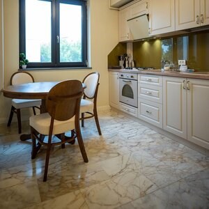 Marmura Arabescato Oro Polisata, 60 x 30 x 2 cm (Translucent)