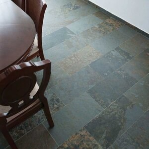 Slate Multicoloured Noisette Natur, 60 x 30 x 1 cm