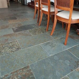 Slate Multicoloured Noisette Natur, 60 x 30 x 1 cm
