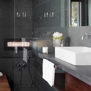 Slate Black Natur, 60 x 30 x 1 cm