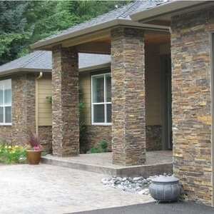Panel Slate Brown 15 x 60 cm