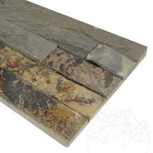 Panel Slate Brown 15 x 60 cm