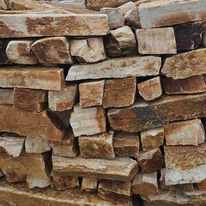 Łupek Rhodos Filleti (Paleta ok. 10 m²)| Kamień dekoracyjny - Płytki pionowe, zewnętrzne-wewnętrzne