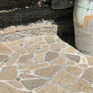 Homa Polygonal Slate - kamień naturalny do wnętrz / na zewnątrz | Fronty, chodniki i chodniki (1 m2 = 10-14 sztuk)