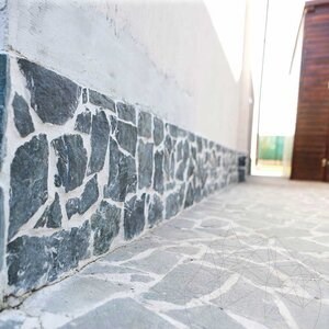Laguna Green Polygonal Slate - kamień naturalny do wnętrz / na zewnątrz | Fronty, chodniki i chodniki