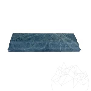 Listwa Teos z zielonego marmuru M10, 10 x 30.5 x 2 cm
