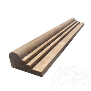 Listwa trawertynowa Noce M7 2.5 x 6 x 30.5 cm