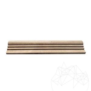 Listwa trawertynowa Noce M7 2.5 x 6 x 30.5 cm