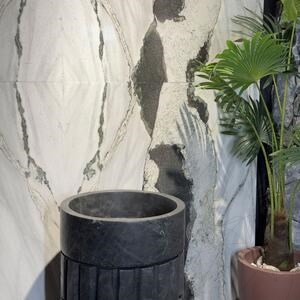 Umywalka łazienkowa - Tao Vertigo Ceppo Marmur 45 x 85 cm