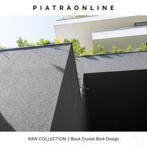 Black Crystal Rock Design 2CM