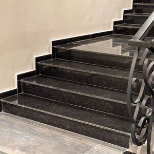 Granit Black Pearl Polisat 2 cm - Blaty, stopnie, glazury i elementy niestandardowe