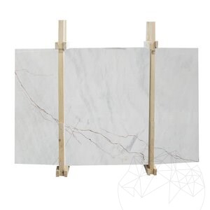 Bosphorus Red Polished Marble Slab, 2 cm