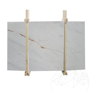 Bosphorus Red Polished Marble Slab, 2 cm