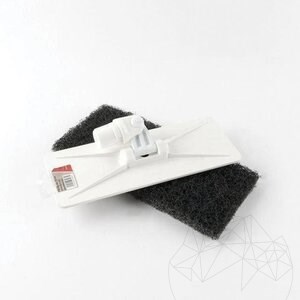 LTP Profesional Black Emulsifying Pad - Czyści teksturowane powierzchnie (usuwa brud, klej, fugi)