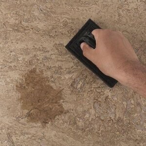 Pad emulgujący LTP Profesional Black z uchwytem - Pad do dużych obciążeń (usuwanie brudu, kleju, fug)