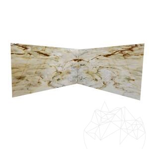 Płyta z polerowanego marmuru Calacatta Borghini, 2 cm