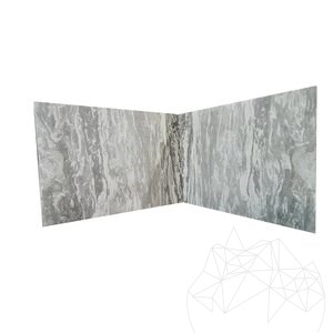 Calacatta Sky Polished Marble Slab, 2 cm