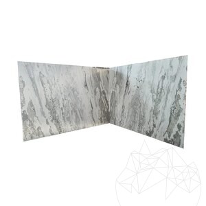 Calacatta Sky Polished Marble Slab, 2 cm