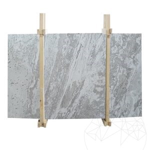 Calacatta Sky Polished Marble Slab, 2 cm