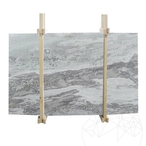 Calacatta Sky Polished Marble Slab, 2 cm