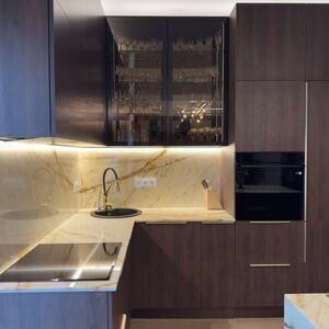 Calacatta Gold Polished Marble Slab, 2 cm