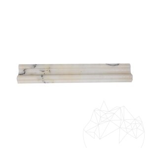 Bagheta M17 Marmura Calacatta Lilac, 4,8 x 30,5 cm