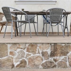 Limestone Polygonal Rock Face - Rustic Yellow | Vertical Placari, Outdoor-Indoor (20mp/paleta)