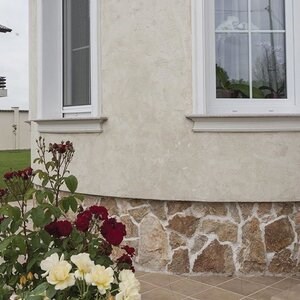 Limestone Polygonal Rock Face - Rustic Yellow | Vertical Placari, Outdoor-Indoor (20mp/paleta)