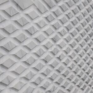 Carrara White Rombo Extreme Design Płyta 2CM