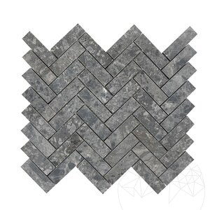 Mozaika Marmurowa Ceppo Grey Chevron Mata