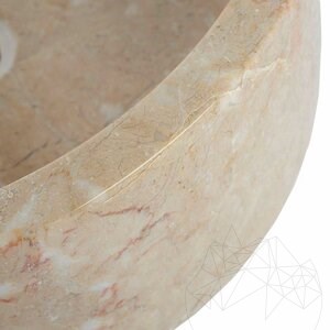 Umywalka marmurowa Matia Light Beige RS-22
