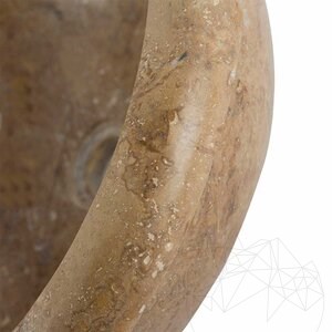 Umywalka Matia trawertyn Latte RS-19, 41 x 16 cm