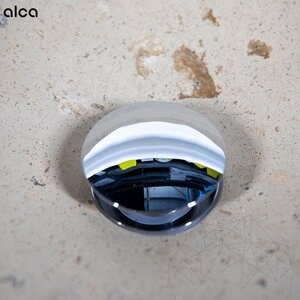 Alca Plast wentylator umywalkowy click/clack (mosiądz chromowany, 5/4", bez spłukiwania wstępnego, duży korek)