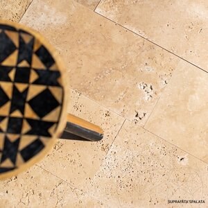 Trawertyn Classic Cross Cut Periat, 40,6 x 20,3 x 1,2 cm