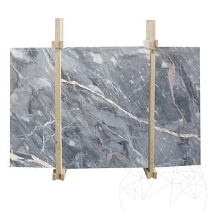 Golden Grey Polished Marble Slab 2 cm