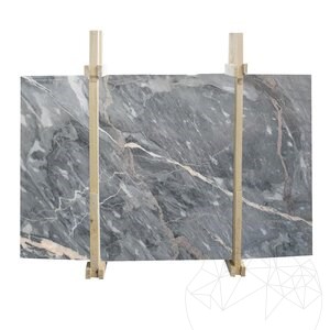 Golden Grey Polished Marble Slab 2 cm