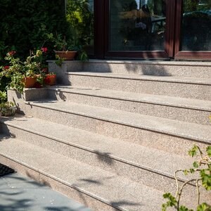 Granit Santa Rossa Fiamat 1,8 cm - Blaty, stopnie, glazury i elementy na zamówienie
