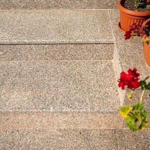 Granit Santa Rossa Fiamat 1,8 cm - Blaty, stopnie, glazury i elementy na zamówienie