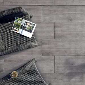 Kamień spiekany L'ALTRA PIETRA Harena Holz Grigio, 40 X 120 X 2 cm, R11 - Antypoślizgowy do użytku na zewnątrz