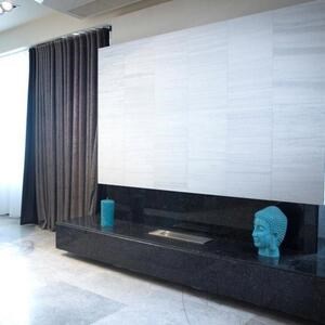 Kavala Marmur Cross Cut Sandblasted, 60 x 30 x 1 cm