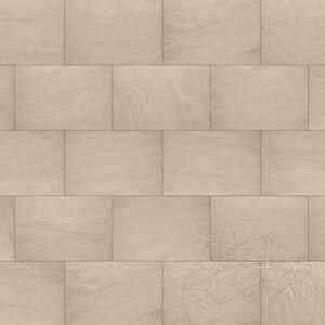 Kamień spiekany L'ALTRA PIETRA Tempio Kandla Beige, 60 X 90 X 2 cm, R11 - Antypoślizgowy do użytku na zewnątrz
