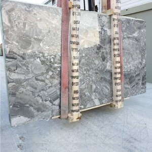 Slabs Marble Upper Grey Polished, 2 cm