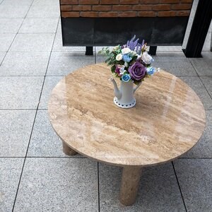 Stolik kawowy Autograph Hope Travertine Latte